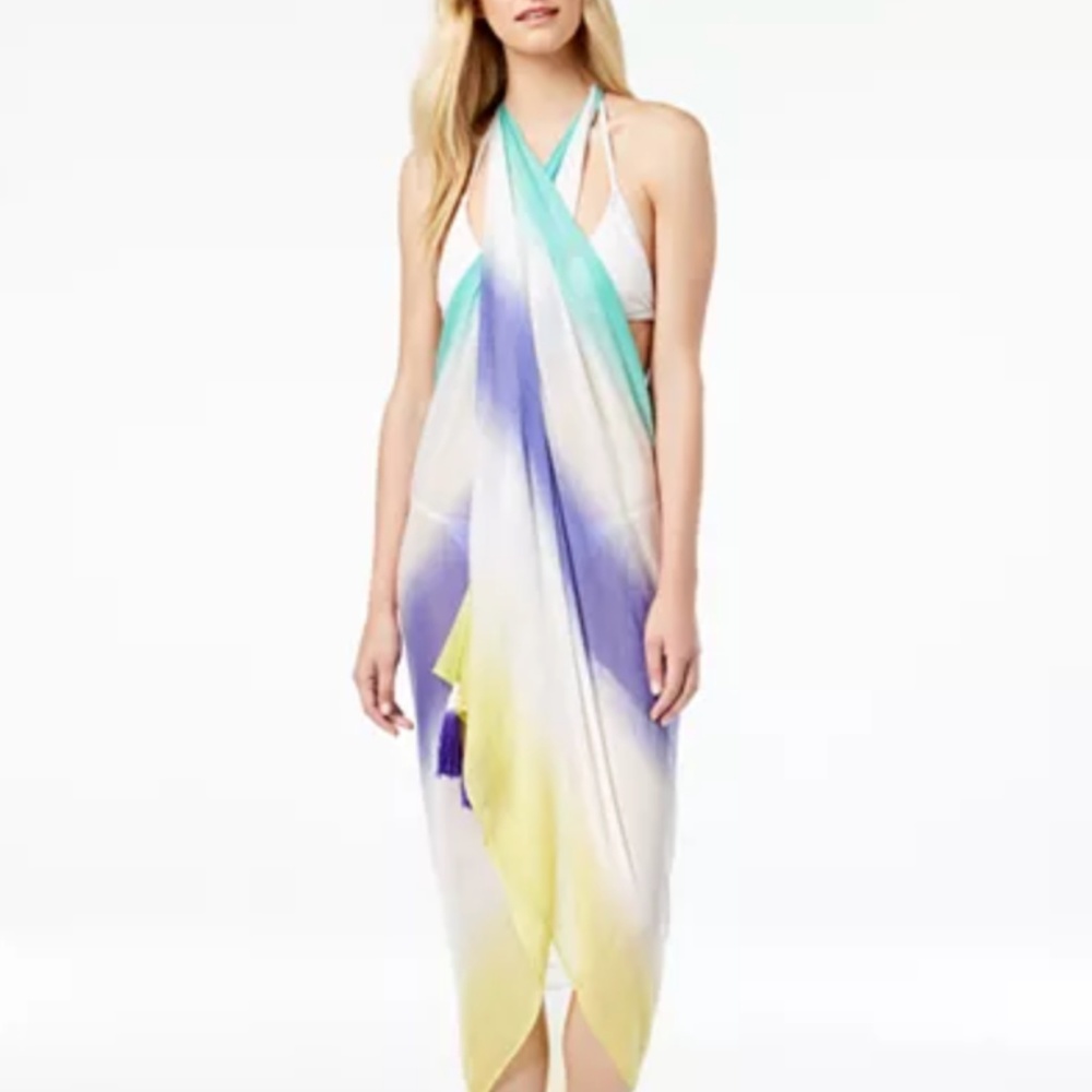 INC International Concept Ombré Sarong Cover-Up